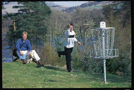 Disc Golf at Monzievaird